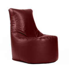Кресло-мешок JAZZ SMART из искусственной кожи - бордо цена и информация | Кресла-мешки и пуфы | 220.lv