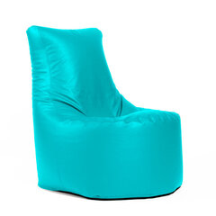 Кресло-мешок JAZZ SMART из искусственной кожи - бирюзовый цена и информация | Кресла-мешки и пуфы | 220.lv