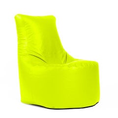 Кресло-мешок JAZZ SMART из искусственной кожи - зеленый цена и информация | Кресла-мешки и пуфы | 220.lv
