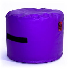 Пуф POP SMART из искусственной кожи - пурпурный (35х45 см) цена и информация | Кресла-мешки и пуфы | 220.lv