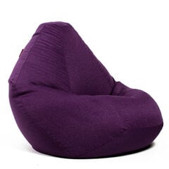 Кресло-мешок XXL COZY из мебельной ткани - Пурпурный цена и информация | Кресла-мешки и пуфы | 220.lv