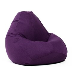 Кресло-мешок XL COZY из мебельной ткани - Пурпурный цена и информация | Кресла-мешки и пуфы | 220.lv