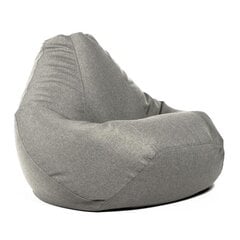 Кресло-мешок XL COZY из мебельной ткани - серый цена и информация | Кресла-мешки и пуфы | 220.lv