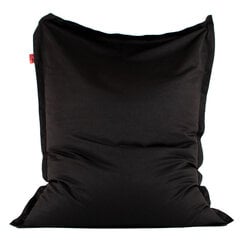 Кресло-мешок NUBI COZY из мебельной ткани - черный цена и информация | Кресла-мешки и пуфы | 220.lv