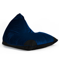 Кресло-мешок SURF TREND из велюровой ткани - синий цена и информация | Кресла-мешки и пуфы | 220.lv