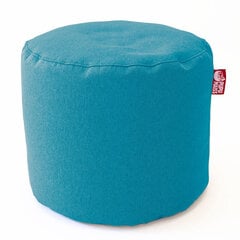 Пуф POP COZY из искусственной кожи - бирюзовый (35х45 см) цена и информация | Кресла-мешки и пуфы | 220.lv