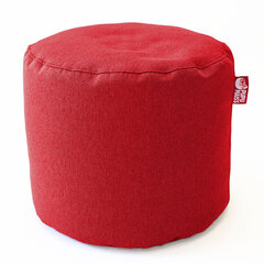 Пуф POP COZY из искусственной кожи - красный (35х45 см) цена и информация | Кресла-мешки и пуфы | 220.lv