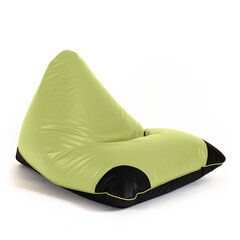 Кресло-мешок SURF JUNIOR SMART из искусственной кожи - оливковый цена и информация | Кресла-мешки и пуфы | 220.lv
