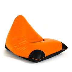 Кресло-мешок SURF JUNIOR SMART из искусственной кожи - оранжевый цена и информация | Кресла-мешки и пуфы | 220.lv