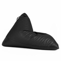 Кресло-мешок SURF SMART из искусственной кожи - черный цена и информация | Кресла-мешки и пуфы | 220.lv