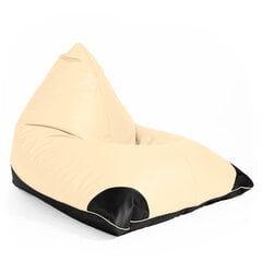 Кресло-мешок SURF SMART из искусственной кожи - бежевый цена и информация | Кресла-мешки и пуфы | 220.lv