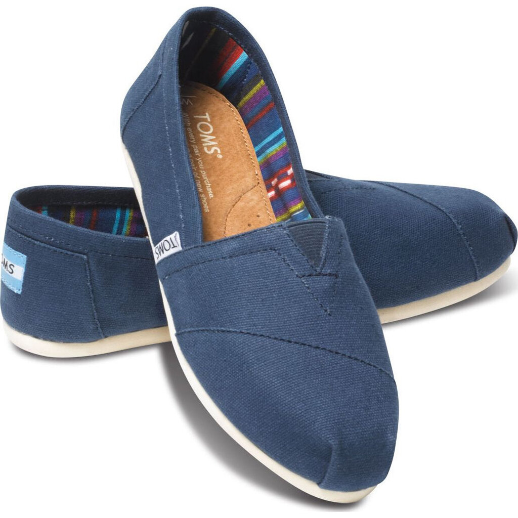 Apavi sievietēm Toms Espadryle Canvas Classic цена и информация | Sieviešu kurpes | 220.lv