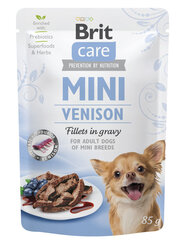 Brit Care Mini Venison Konservēts 85g Suņiem цена и информация | Консервы для собак | 220.lv