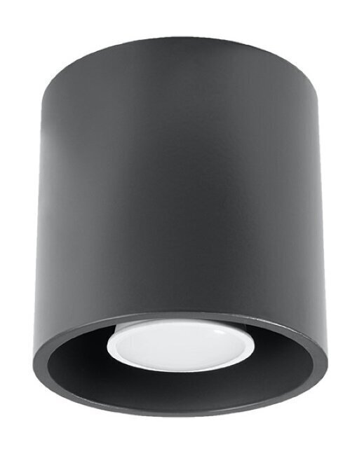 Sollux griestu lampa Orbis 1 Anthracite cena un informācija | Griestu lampas | 220.lv
