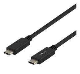 Deltaco USBC-1503, USB-C, 2 м цена и информация | Кабели и провода | 220.lv