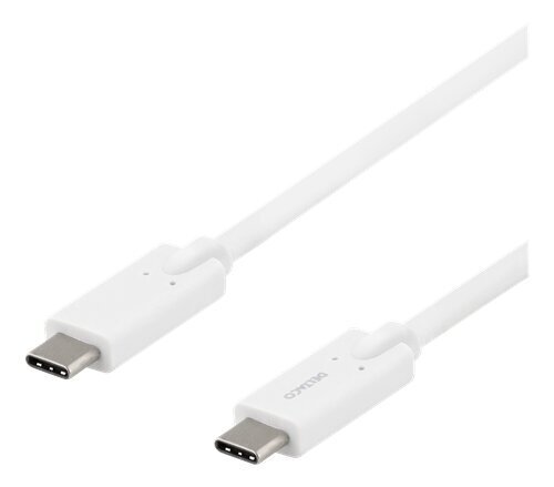 Deltaco USBC-1504, USB-C, 2 m cena un informācija | Kabeļi un vadi | 220.lv