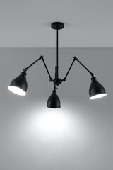 Sollux piekarināmā lampa Stark Shade 3 Black cena un informācija | Piekaramās lampas | 220.lv