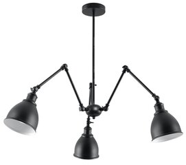 Sollux piekarināmā lampa Stark Shade 3 Black цена и информация | Люстры | 220.lv