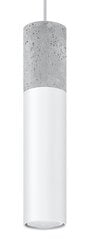 Sollux подвесной светильник Borgio 1 White цена и информация | Настенный/подвесной светильник Eye Spot 11 BL, чёрный | 220.lv