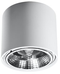 Sollux griestu lampa Tiube White цена и информация | Потолочные светильники | 220.lv