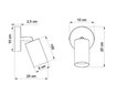 Sollux sienas lampa Berge Wood cena un informācija | Sienas lampas | 220.lv