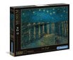 Puzle Clementoni Museum Collection Van Gogh Zvaigžņota nakts virs Ronas, 1000 d. цена и информация | Puzles, 3D puzles | 220.lv