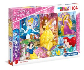 Паззл Clementoni Disney Princess, 104 детали. цена и информация | Пазлы | 220.lv