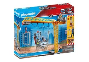 Радиоуправляемый строительный кран 70441 PLAYMOBIL® City Action Radijo цена и информация | Конструкторы и кубики | 220.lv