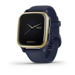 Garmin Venu Sq, NFC-Music, Captain Blue/Light Gold цена и информация | Смарт-часы (smartwatch) | 220.lv