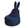 Bērnu sēžammaiss Qubo™ Baby Rabbit, gobelēns, tumši zils