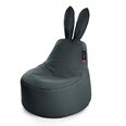 Кресло-мешок Qubo™ Baby Rabbit, гобелен, темно серый