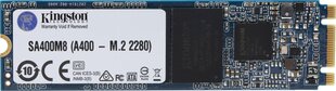 Kingston SA400M8/480G cena un informācija | Iekšējie cietie diski (HDD, SSD, Hybrid) | 220.lv