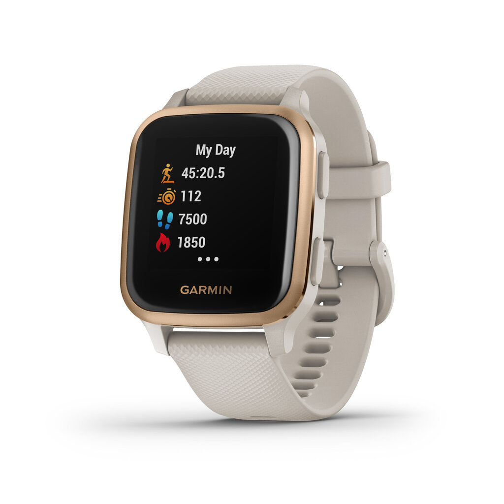 Garmin Venu® Sq Music Rose Gold/Light Sand cena un informācija | Viedpulksteņi (smartwatch) | 220.lv