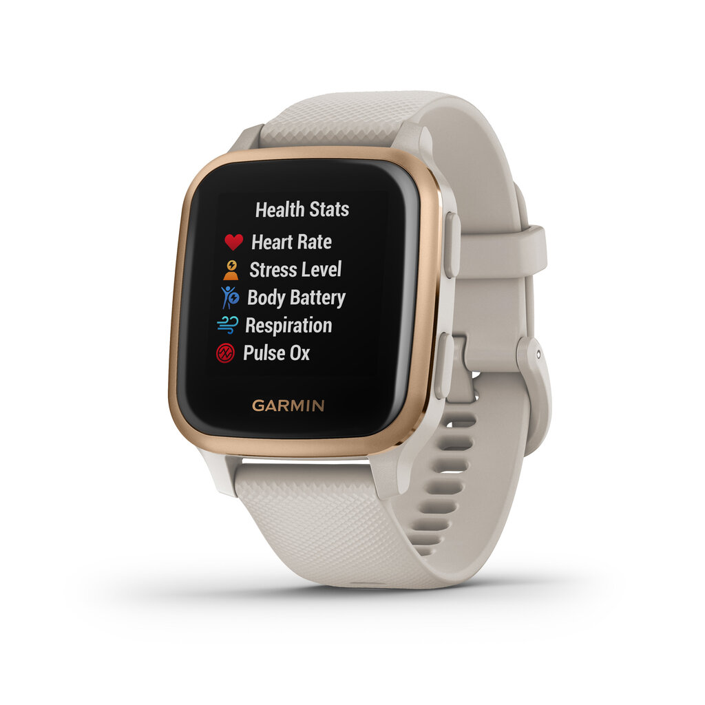 Garmin Venu® Sq Music Rose Gold/Light Sand cena un informācija | Viedpulksteņi (smartwatch) | 220.lv