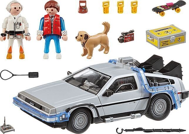 70317 PLAYMOBIL® Back to the future DeLorean cena un informācija | Konstruktori | 220.lv