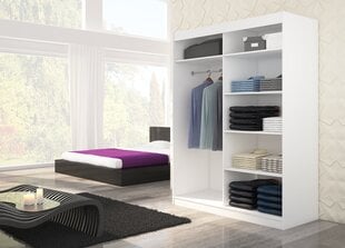 Шкаф ADRK Furniture Jordi, дубовый цвет/белый цена и информация | Шкафы | 220.lv