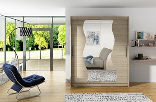 Skapis ADRK Furniture Renzo, ozola krāsas cena un informācija | Skapji | 220.lv