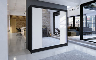 Шкаф ADRK Furniture Balance, черный/белый цена и информация | Шкафы | 220.lv