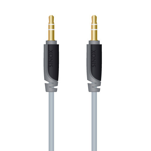 SINOX Stereo jack 3.5mm SXA3301, 1.0 m cena un informācija | Kabeļi un vadi | 220.lv