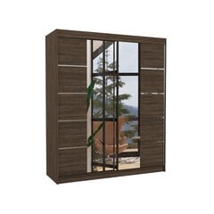 Шкаф ADRK Furniture Traves, коричневый цена и информация | Шкафы | 220.lv