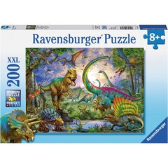 Puzle Ravensburger Dinozauri, 200 d. cena un informācija | Puzles, 3D puzles | 220.lv