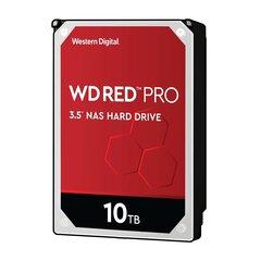 HDD WD RED PRO 10TB WD102KFBX цена и информация | Внутренние жёсткие диски (HDD, SSD, Hybrid) | 220.lv