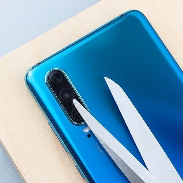 LCD aizsargplēve kamerai 3MK Flexible Glass Lens Huawei P30 Pro cena un informācija | Ekrāna aizsargstikli | 220.lv