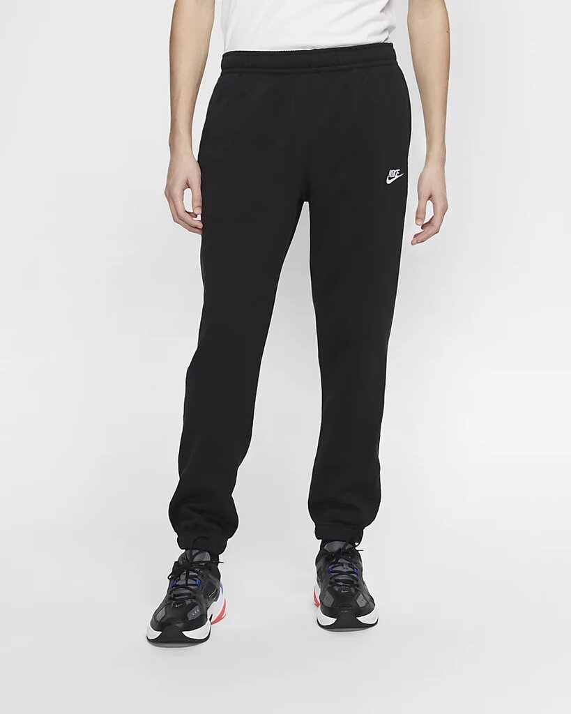 Nike vīriešu sporta bikses NSW CLUB PANT CF, melnas cena un informācija | Sporta apģērbs vīriešiem | 220.lv