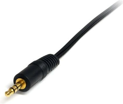 Audio ligzdas (3.5mm) uz 2 RCA Kabelis Startech MU3MMRCA 0,9 m Melns cena un informācija | Kabeļi un vadi | 220.lv