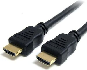 HDMI Kabelis Startech HDMM3MHS Melns 3 m cena un informācija | Kabeļi un vadi | 220.lv