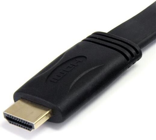 HDMI Kabelis Startech HDMM5MFL   Melns 5 m cena un informācija | Kabeļi un vadi | 220.lv