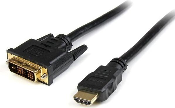 HDMI uz DVI adapteris Startech HDDVIMM3M cena un informācija | Kabeļi un vadi | 220.lv