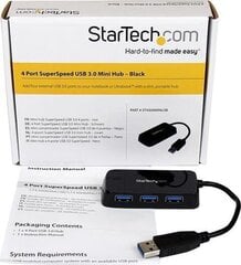 StarTech ST4300MINU3B цена и информация | Адаптеры и USB разветвители | 220.lv