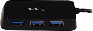 StarTech ST4300MINU3B цена и информация | Адаптеры и USB разветвители | 220.lv